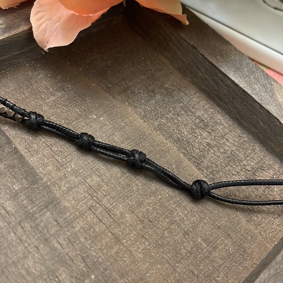 JBloom Black and Silver Beaded Wrap - Picture 5 of 6